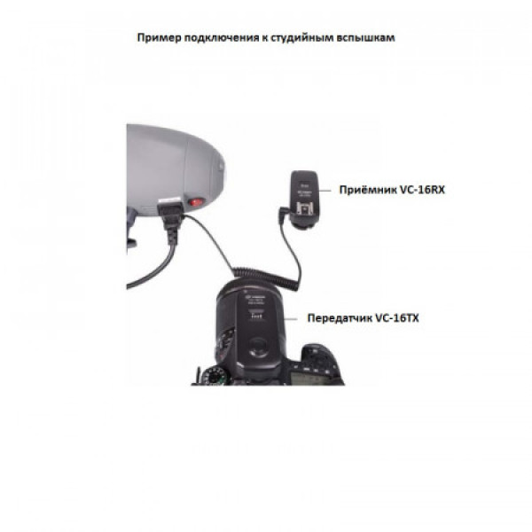 Радіосинхронізатор Visico VC-16 N3 Kit for Nikon